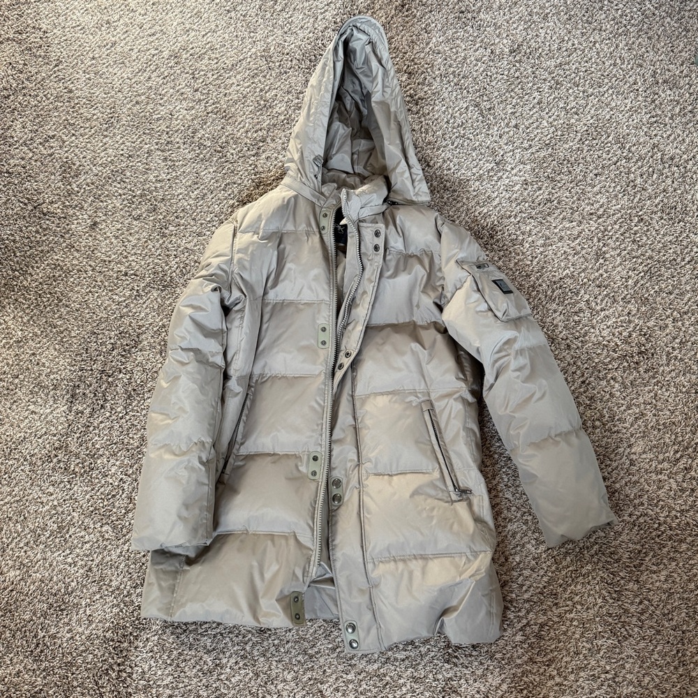 Ookpik World Hooded Down 90/10 Puffer Jacket Parka size XL